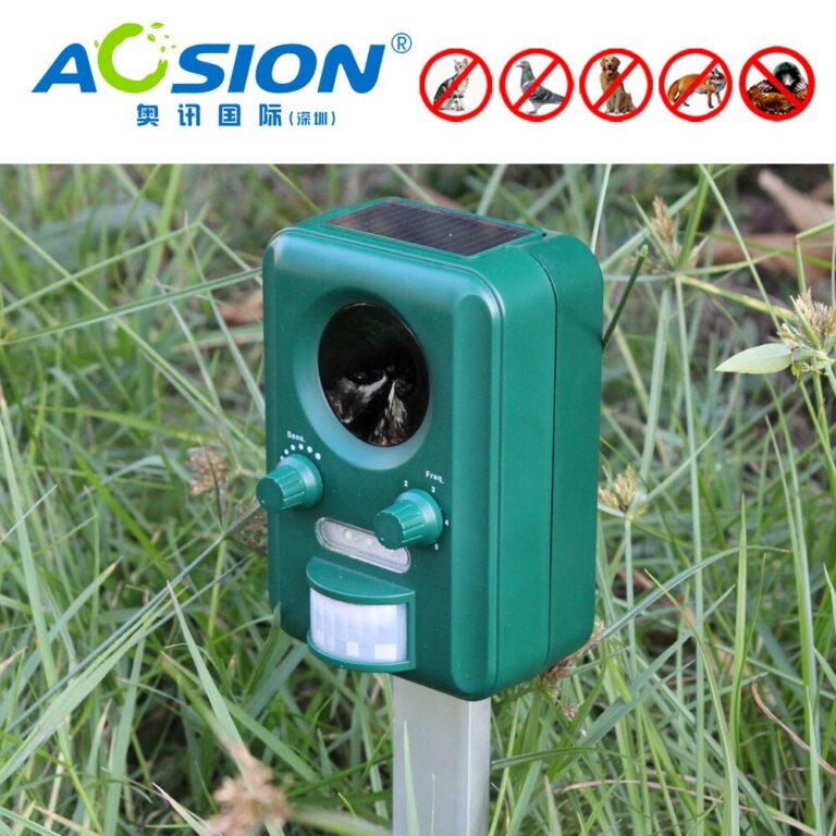 Ücretsiz Kargo Aosion Açıik Güneş Hayvan Kovalayan Bahçe Kullanımı Yanıp Sönen Tilki Yarasalar Kuşlar Köpekler Kediler Kovucu - Image 5