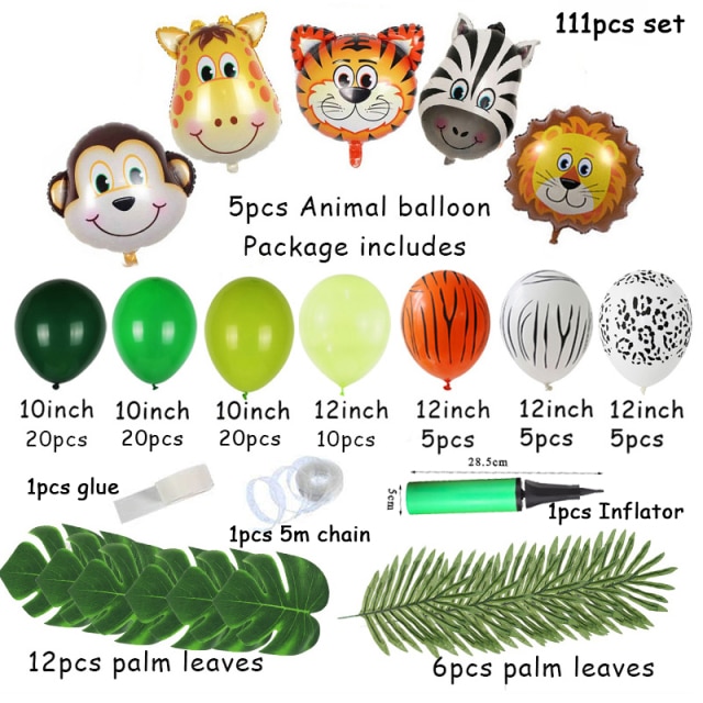 111pcs balloon set C