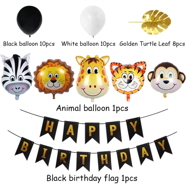 34pcs balloon set