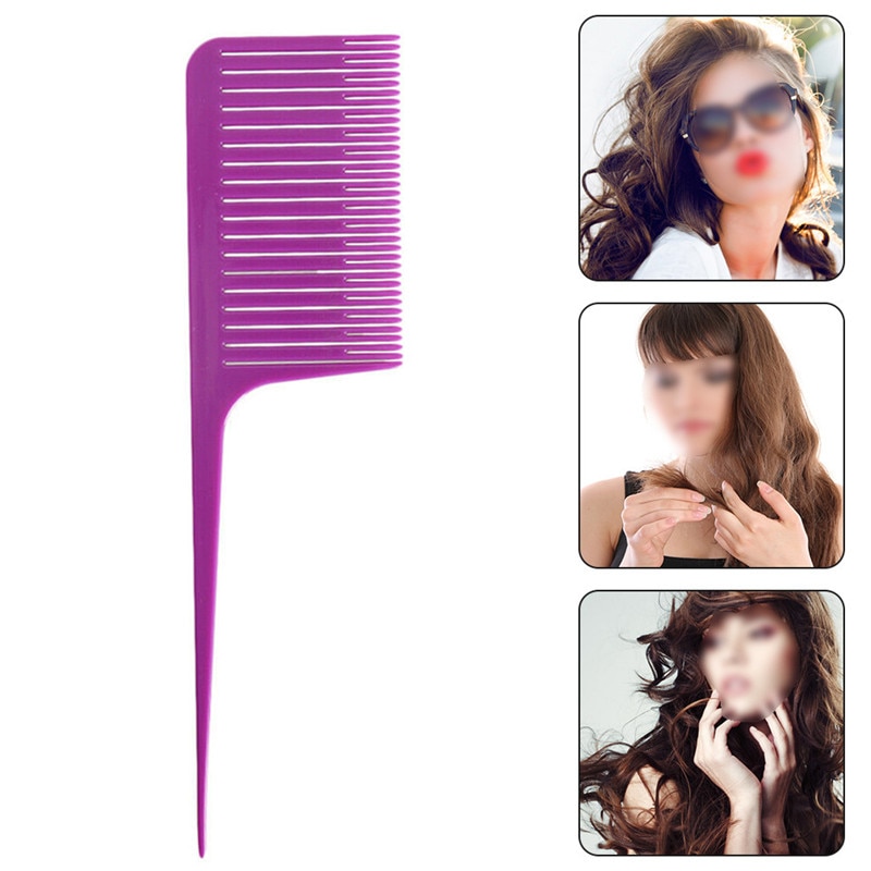 Vogvigo Large Wide Tooth Combs Hook Handle Sampon Csökkenti A Hajhullás Fésű Pro Hairdress Salon Festése Hajformázó Tools
