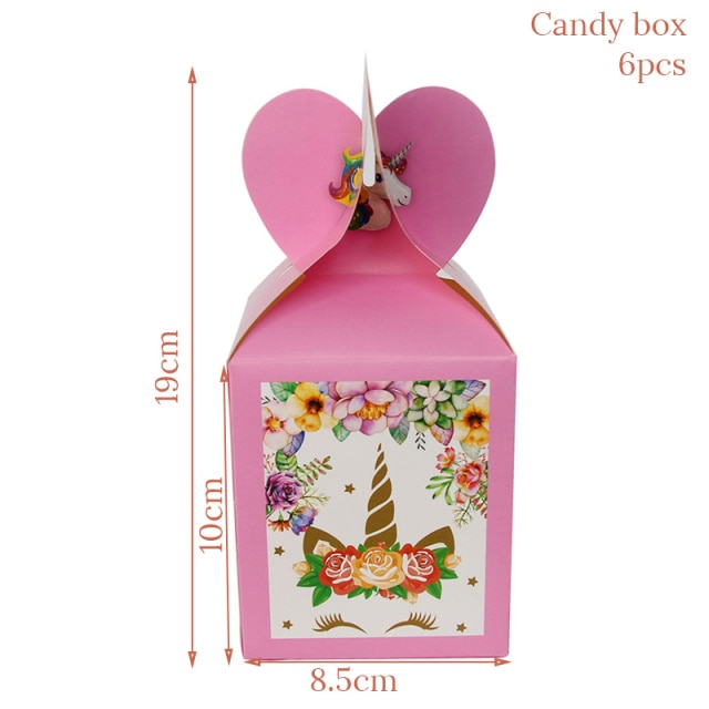 6pcs candy box
