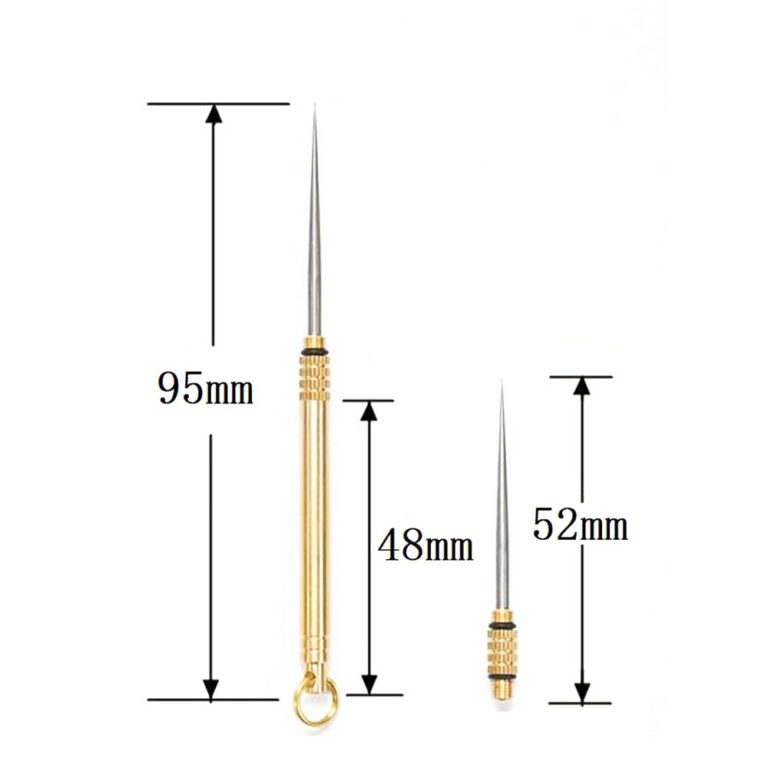 1Db Titanium Outdoor Edc Hordozható Multifunkciós Fogpiszkáló Gyümölcsvilla Kemping Eszköz Szájápolási Eszközök - Image 4