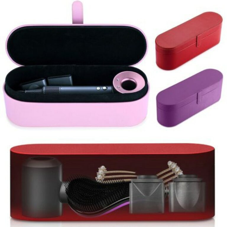 Vadonat Stílusú Hajszárító Tok Bőr Borító Szervező Doboz Dyson Supersonic - Image 3