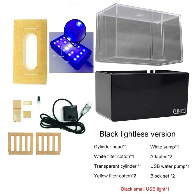 BlackTank Blue LED