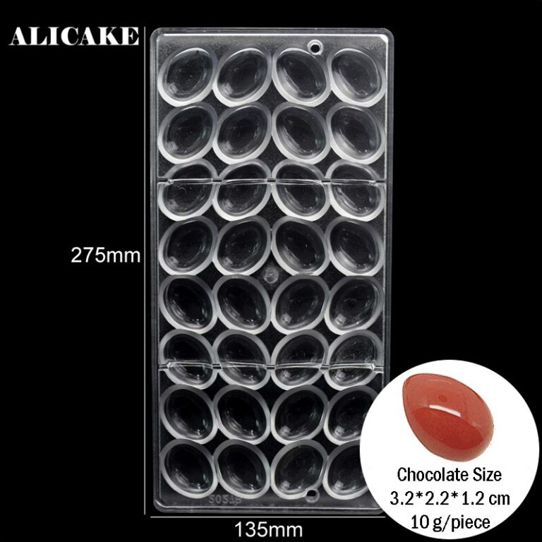 3D Csokoládé Cukorka Rúd Formák Műanyag Polikarbonát Tálca Galamb Húsvéti Tojások Formákhoz Pékség Sütés Cukrászsütemények - Image 2