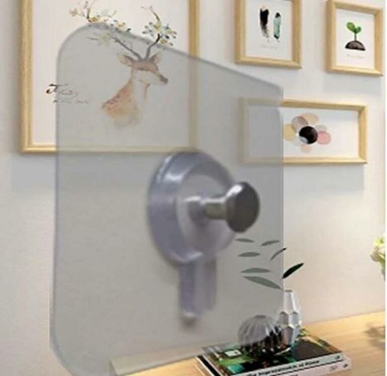 4Db Kereszt Öltés Falfestés Lyukhorog Öntapadó Lyuk Köröm Nyom Nélküli Képkeret Függő - Image 3