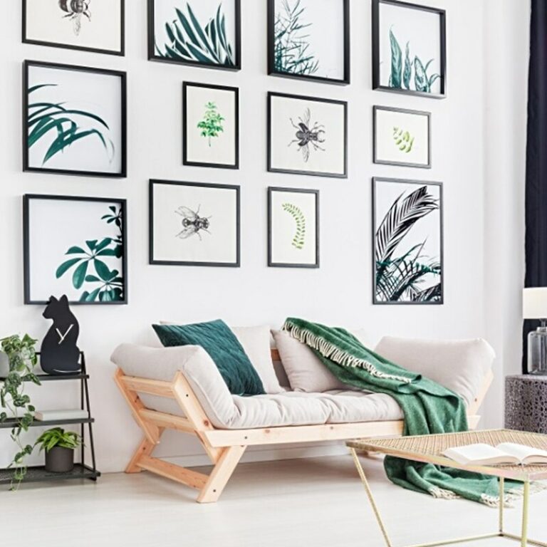 4Db Kereszt Öltés Falfestés Lyukhorog Öntapadó Lyuk Köröm Nyom Nélküli Képkeret Függő - Image 5