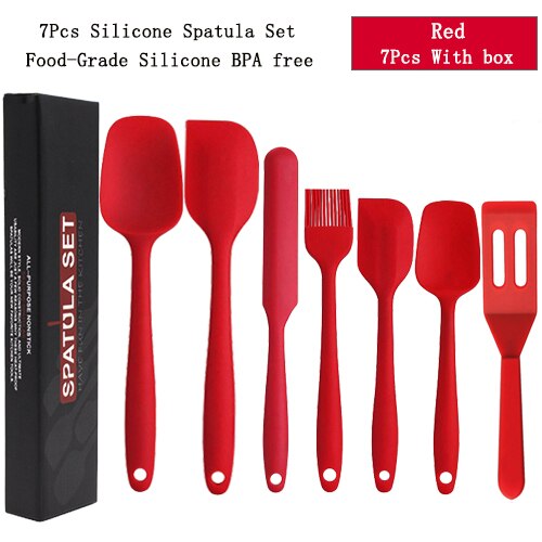 7pc Red Set--A