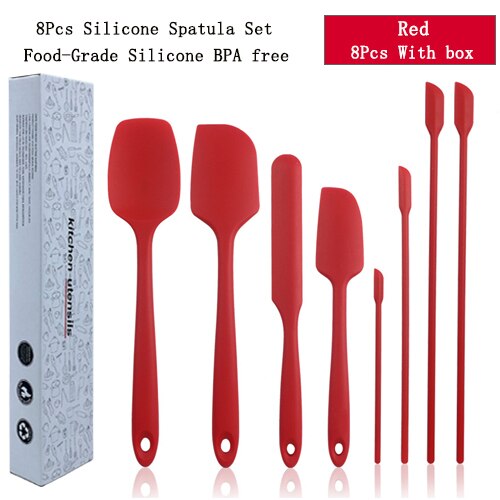 8pc Red Set--A