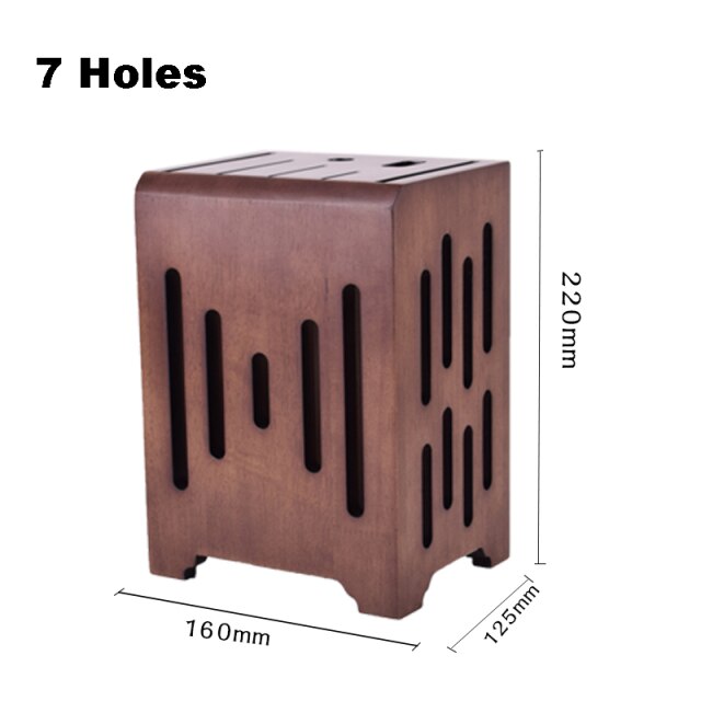 7 Holes- Walnut