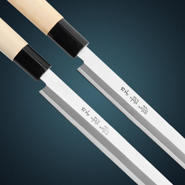 Yüksek Karbonlu Paslanmaz Çelik 270Mm Uzunluk Japon Yanagiba / Sashimi Usuba Dilimleme Şef Bıçağı Pişirme Profesyonel Bıçak - Image 4