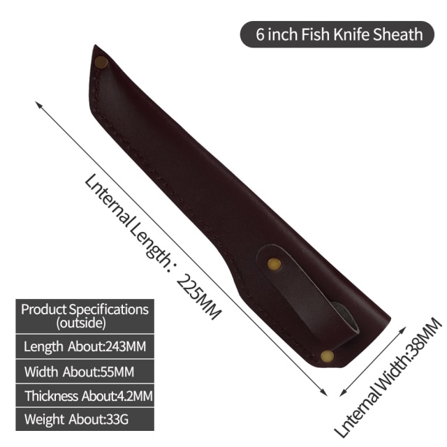 6 inch sheath