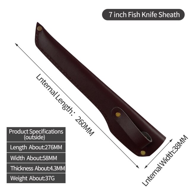 7 inch sheath