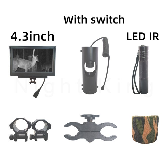with switch LED IR