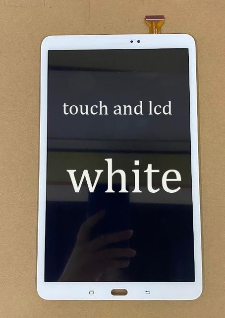 white touch and lcd