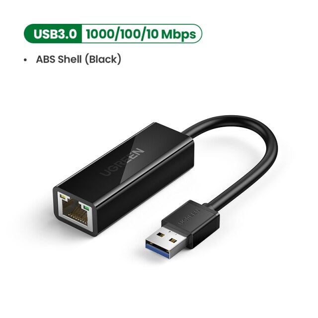 1000Mbps-ABS Black