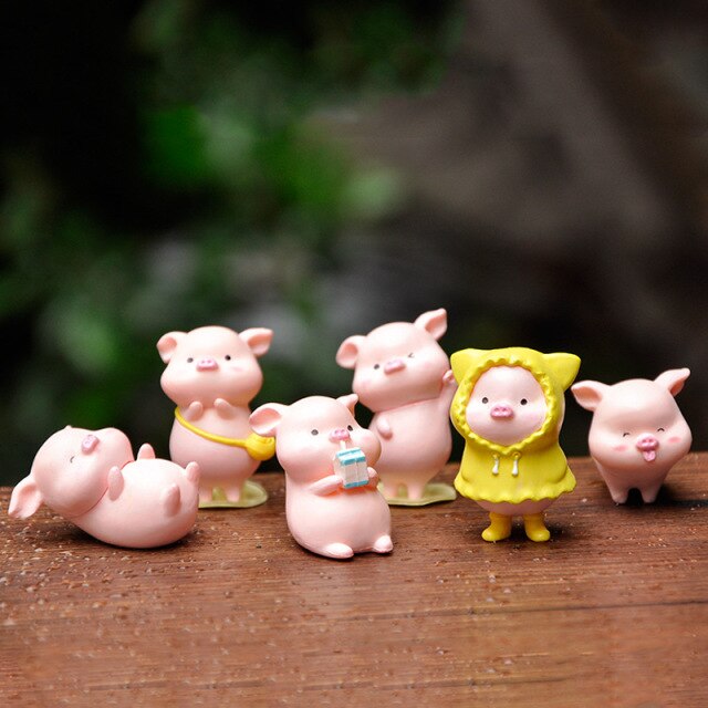 6 small pigs