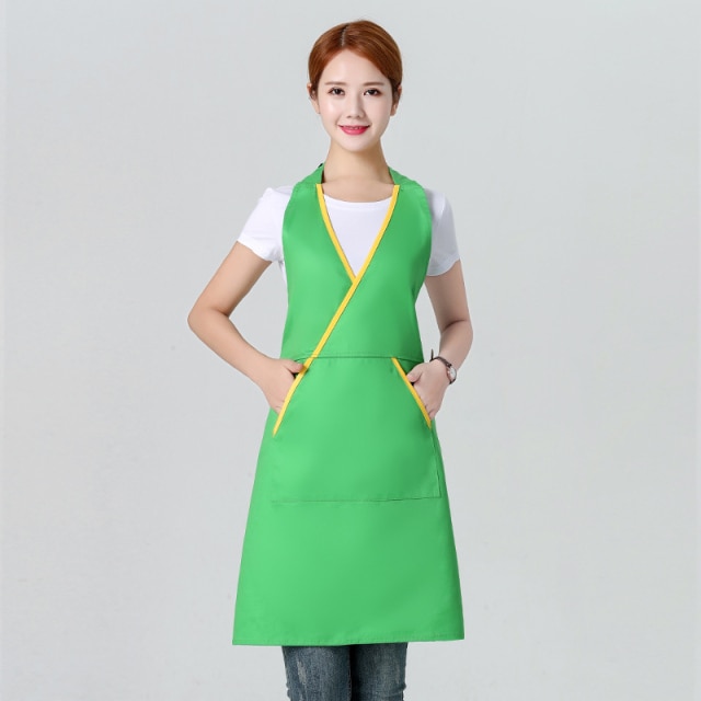 green apron