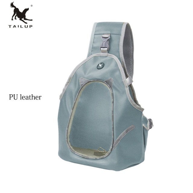 pu leather blue