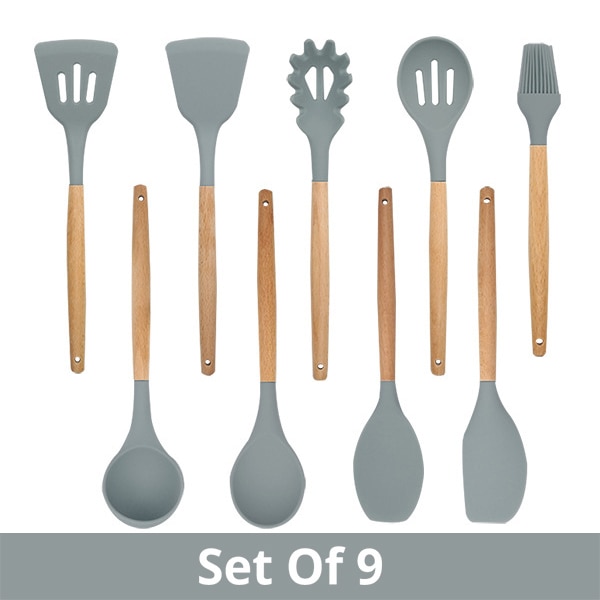 Grey Set of 9