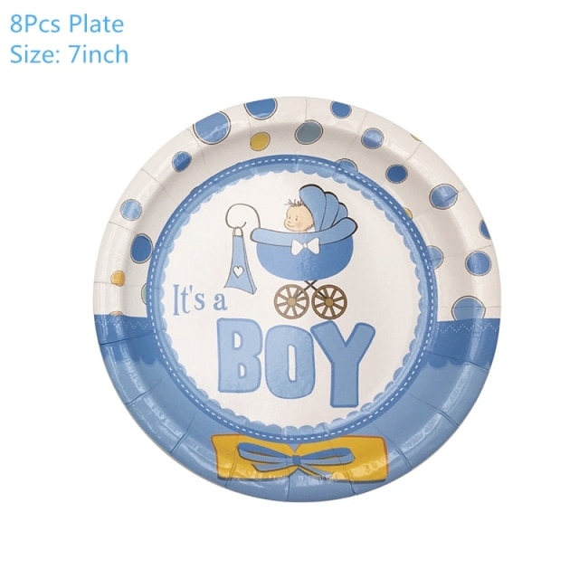 8pcs 7inch Plate