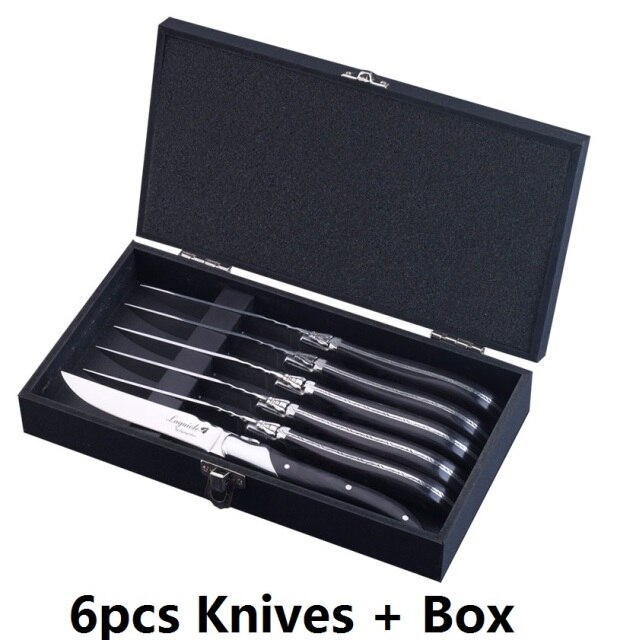 6pcs knives in box