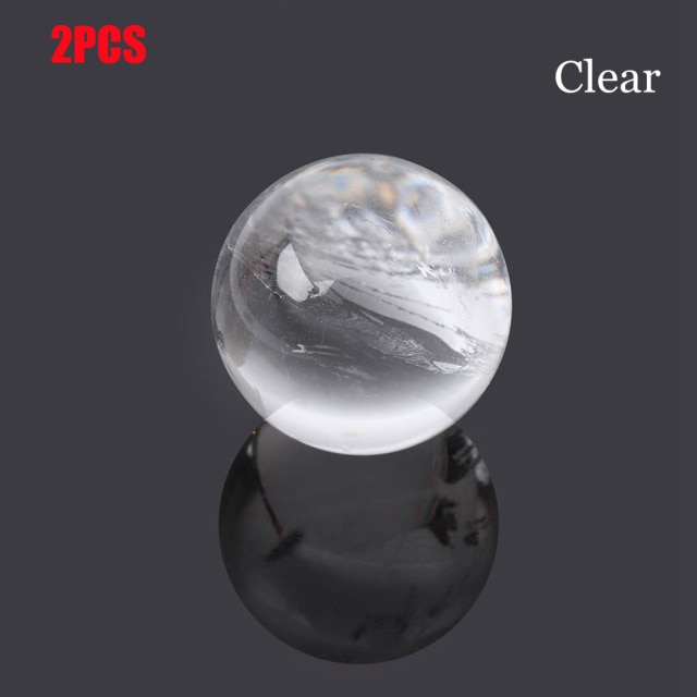 2Pcs 1-3mm clear