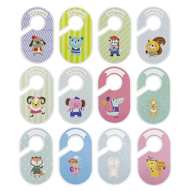 12Pcs Cartoon