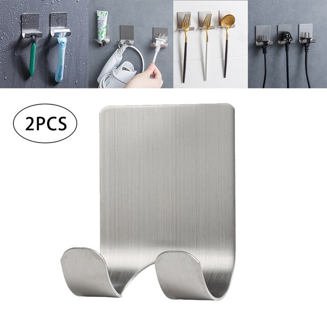 2pcs stainless steel