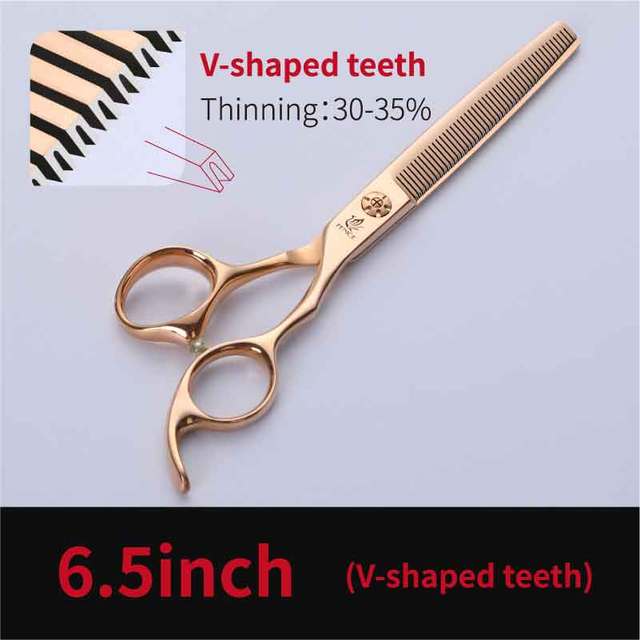 6.5 V-shaped teeth