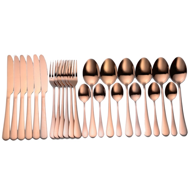 rose gold 6sets