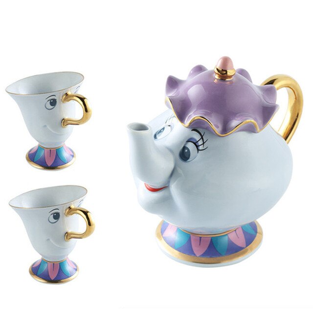 1 Teapot and 2 Cups