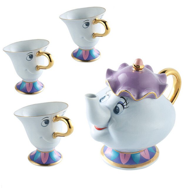 1 Teapot and 3 Cups