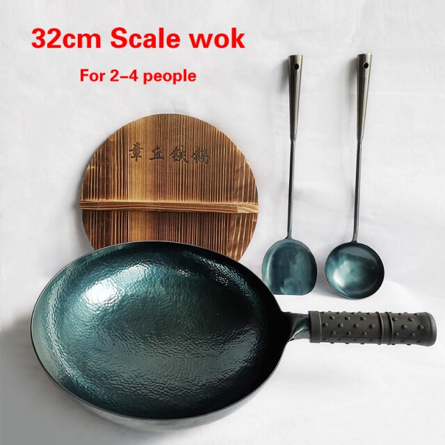 32cm Scale wok