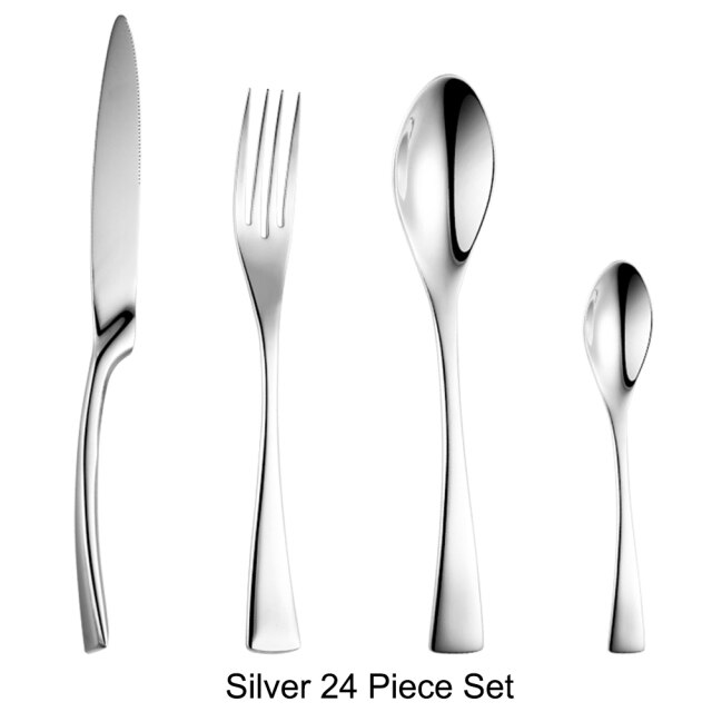 Silver 24 Piece Set