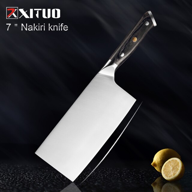 7 inch nakiri knife
