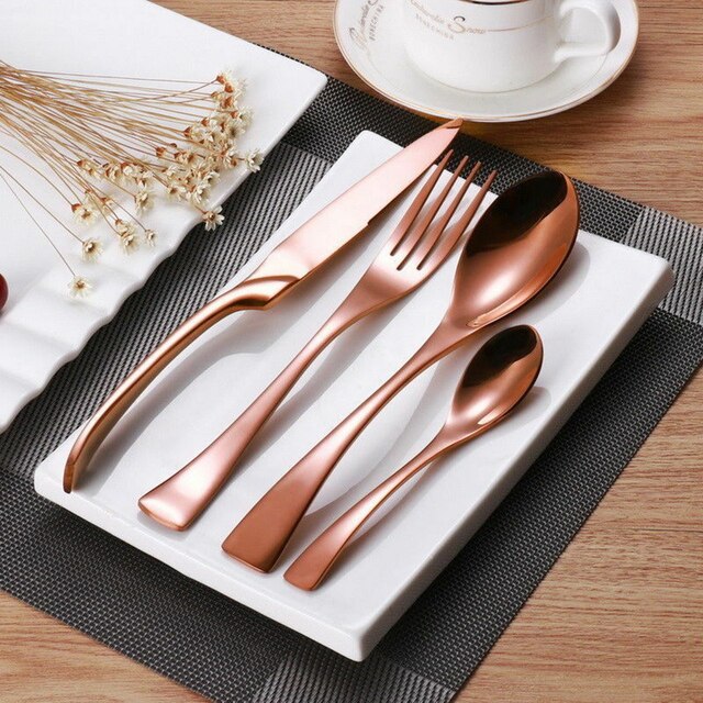 16 pcs rosegold