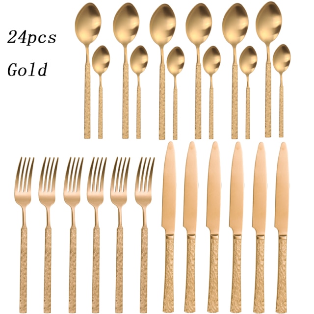 24pcs gold