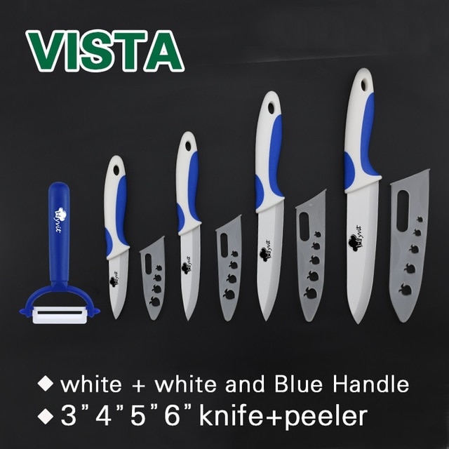 blue white handle