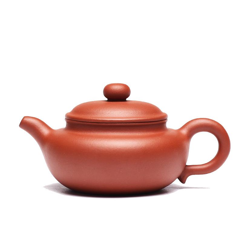 Kínai Yixing Teameder Teáskannák Agyag Zisha Tea Edényszűrő Szépségek Kézzel Készített Agyag Antik Kézzel Készített Szerző: Liu Xi 200Ml