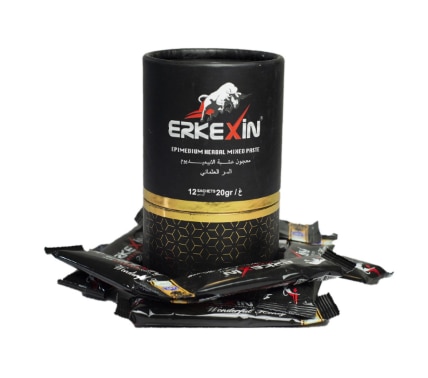 Erkexin-Erkeksin-20-gr-12-39-li-Silindir-Stick-Macun-ouml-zel-kutu-erkeklere-ouml-zel Malexin Hím 20 G 12 -Hízlós Pálcapaszta Speciális Doboz Férfiak -Vitamin Epimédium Libido Ginzeng - Image 1