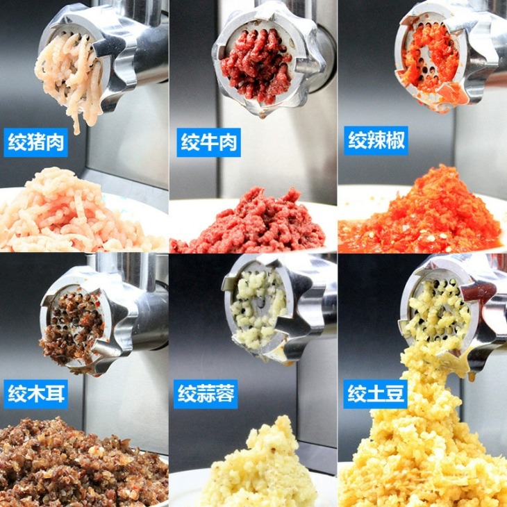 Joylove Háztartási Kereskedelmi Elektromos Húsdaráló Rozsdamentes Acél Többfunkciós Automatikus Töltelék Darált Hús Beöntés Gépe