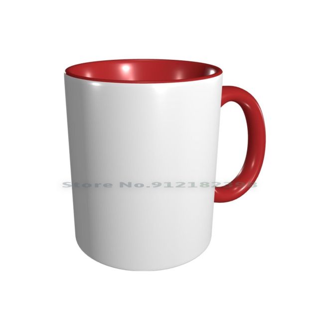 Double Red Mug