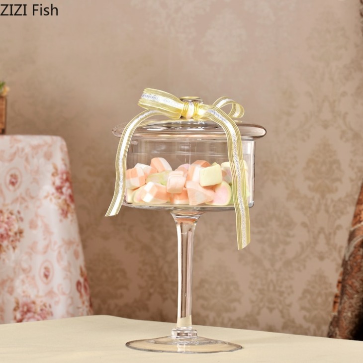 Átlátszó Üveg Cupcake Állvány Üveg Borító Esküvői Desszert Állvány Dekoráció Tányér Sütőedény Konyhai Kiegészítők Bár