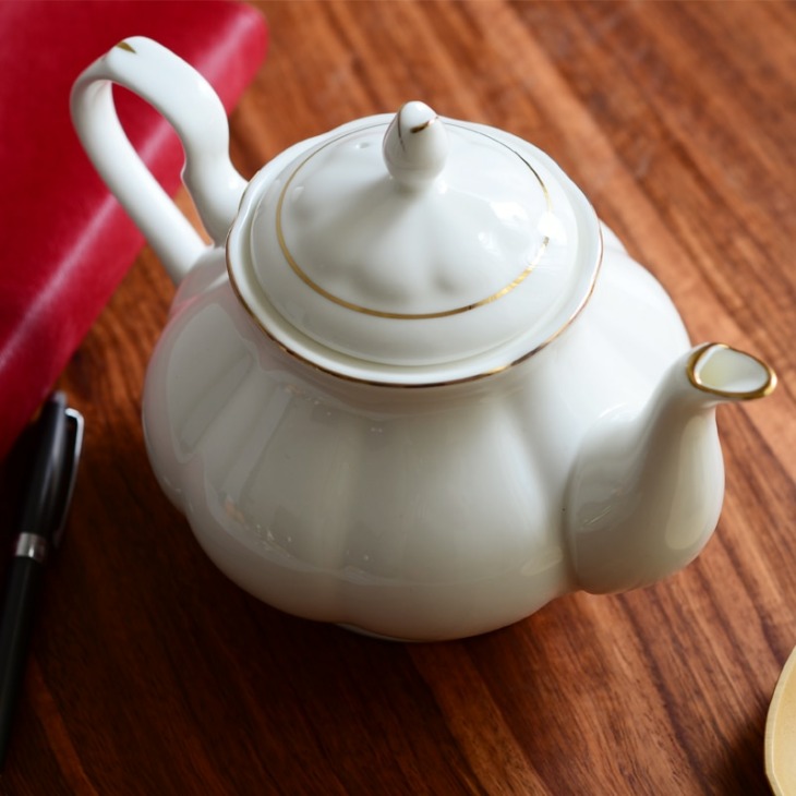 Bone Kávéfőző Európai Stílusú Délutáni Tea Teáskák Kerámia Teáskanna Kávé Porcelán Tea Edény