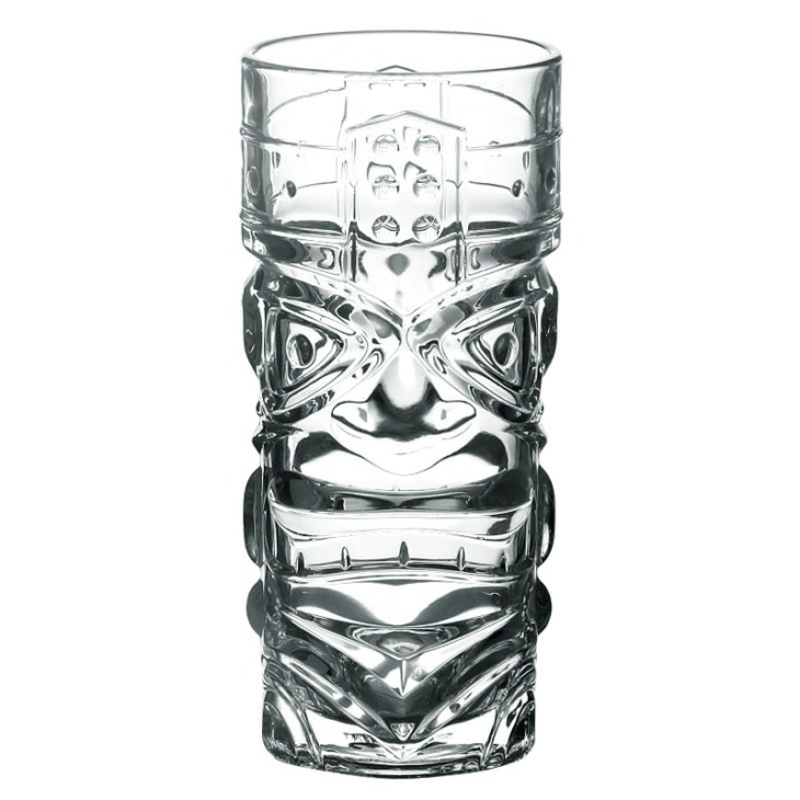 Európai Stílusú Kreatív Üveg Nagy Sör Bögre Tiki Cup Hawaii Koktél Üveg Grimace Cup Vízüveg