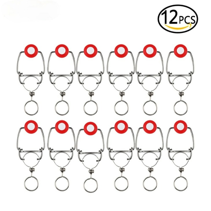 12PCS-Ez-Cap-Flip-Top-Stopper-Root-Beer-Bottles-Replacement-Swing-Tops-Homebrew-Brewing-Wine-Stoppers 12 db Ez Sapka Flip Felső Dugó Gyökér Sör Palackok Csere Lengő Teteje Otthoni Sörfőzde Boros Dugók - Image 1