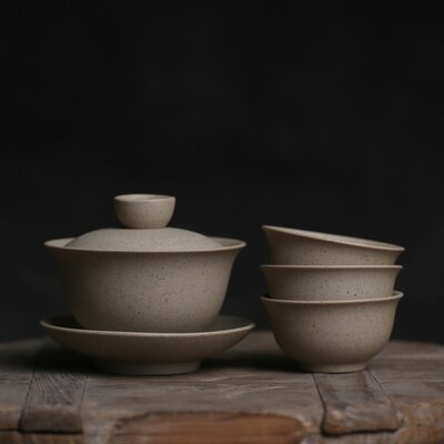 Bowl and 3pcs cup