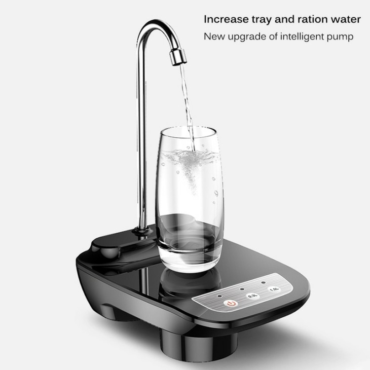 Automatic-Water-Pump-19-Liters-Water-Dispenser-USB-Rechargeable-Electric-Water-Pump-Portable-Automatic-Drinking-Pump Automatikus Vízszivattyú 19 Liter Víz Adagoló Usb Újratölthető Elektromos Hordozható Ivószivattyú Palack - Image 1