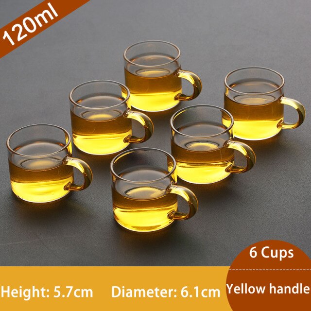 120ML Yellow 6 Cups